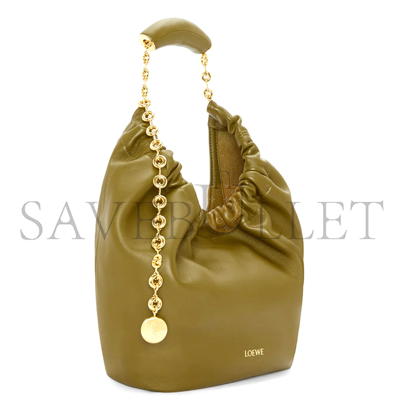 LOEWE SMALL SQUEEZE BAG IN MELLOW NAPPA LAMBSKIN A914NCHX01 (29*24*10.5cm)